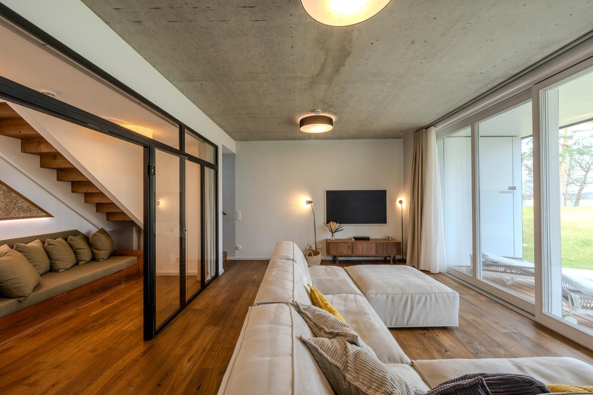 Marina Maisonette Seeblick Mit Pool Und Sauna Bad Saarow Dış mekan fotoğraf