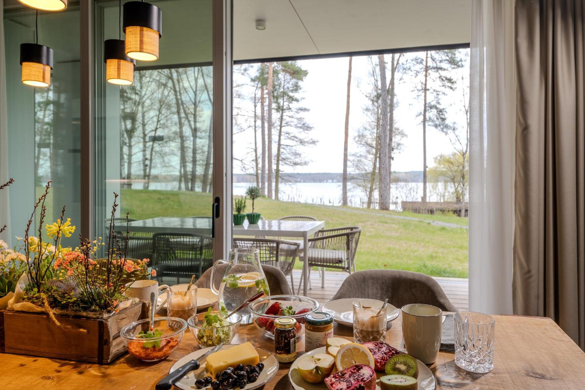 Marina Maisonette Seeblick Mit Pool Und Sauna Bad Saarow Dış mekan fotoğraf