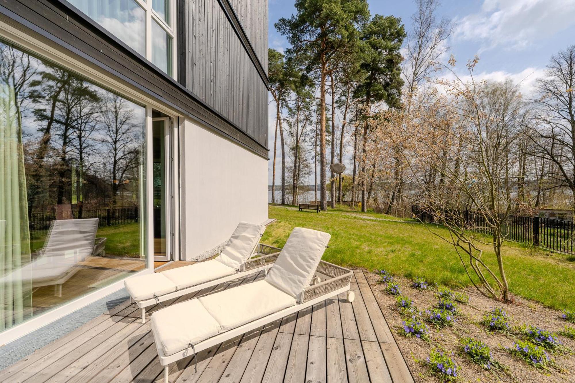 Marina Maisonette Seeblick Mit Pool Und Sauna Bad Saarow Dış mekan fotoğraf